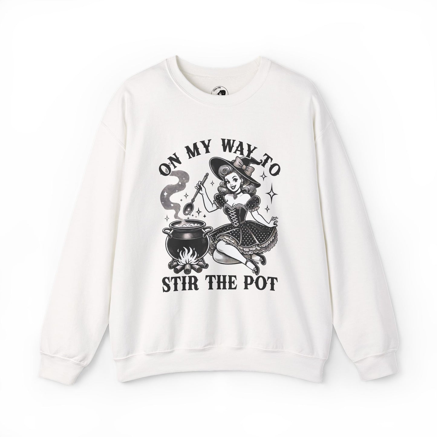 On My Way To Stir The Pot - Unisex Crewneck Sweatshirt