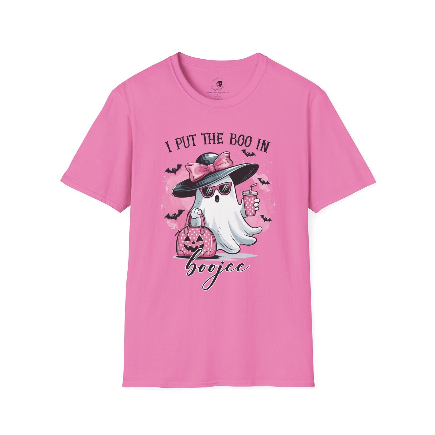 I Put The BOO In BOUJIE - Unisex Softstyle Shirt for the Soft Spookster