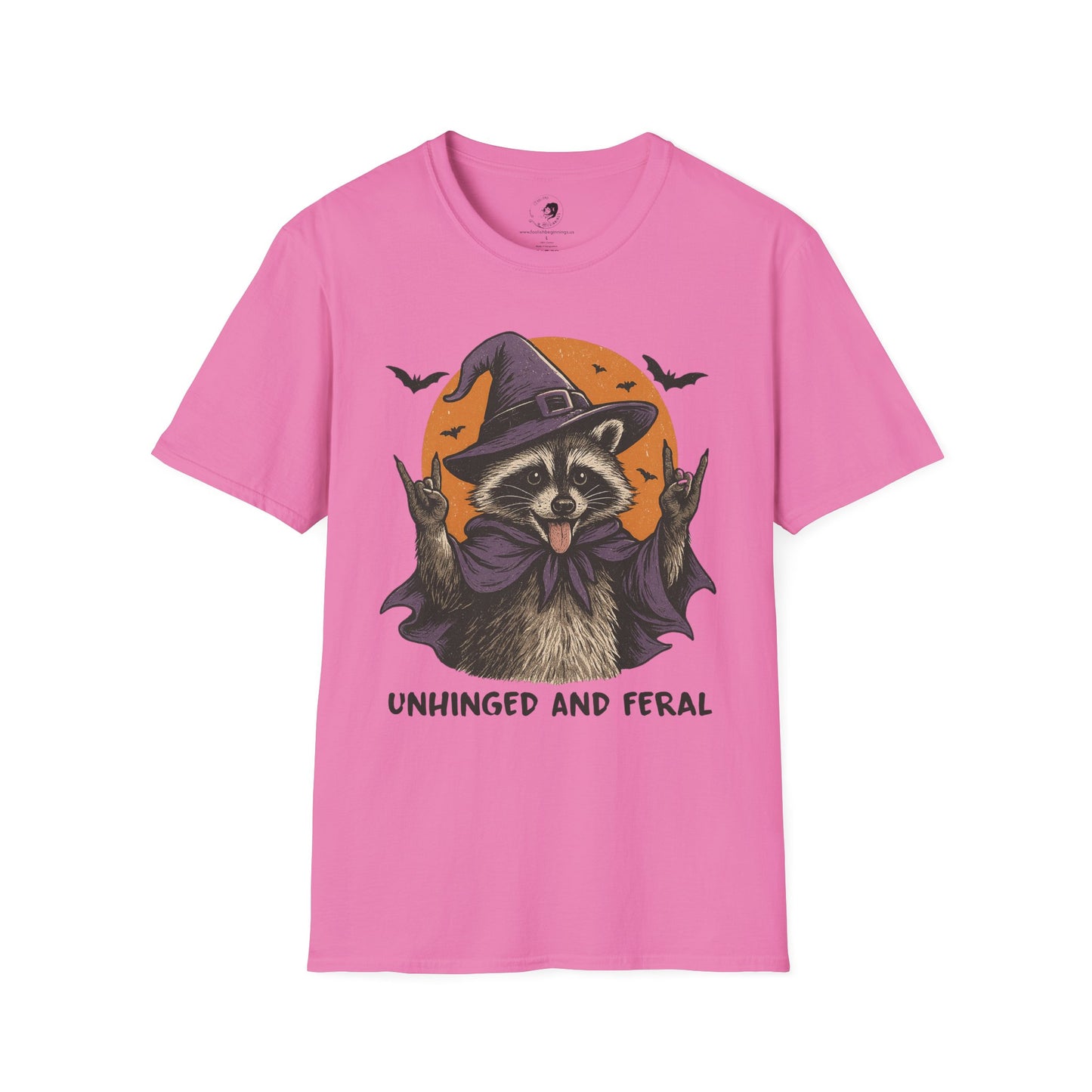 Unhinged and Feral - Unisex Softstyle Shirt