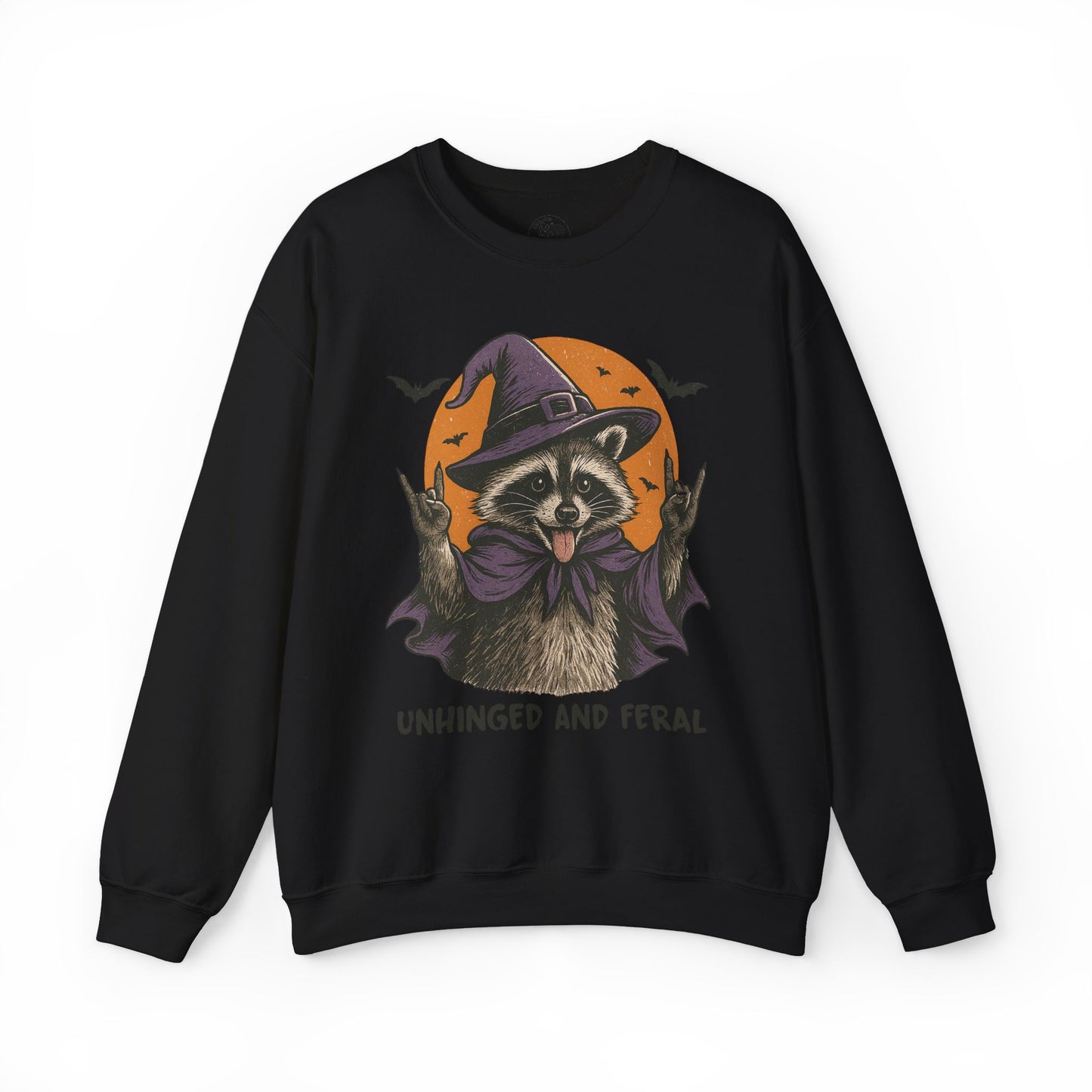 Unhinged and Feral - Unisex Crewneck Sweatshirt