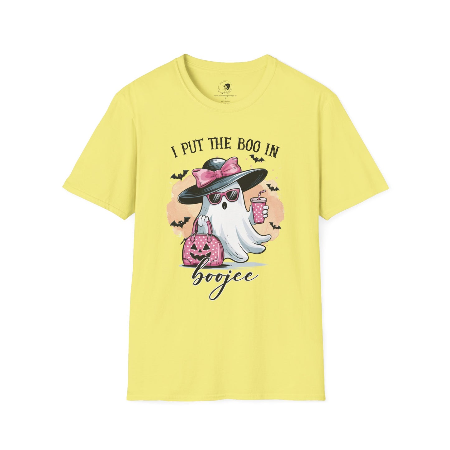 I Put The BOO In BOUJIE - Unisex Softstyle Shirt for the Soft Spookster