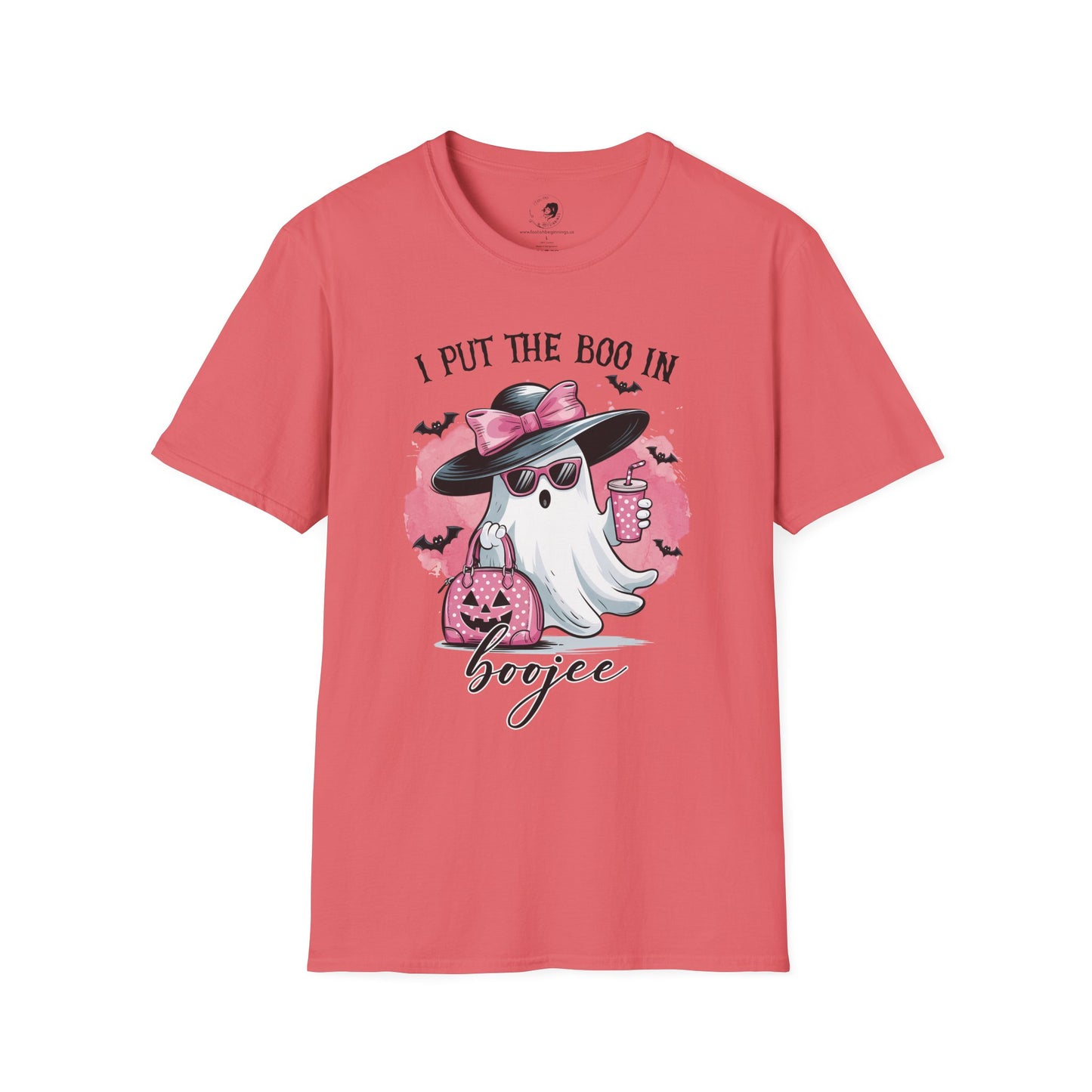 I Put The BOO In BOUJIE - Unisex Softstyle Shirt for the Soft Spookster