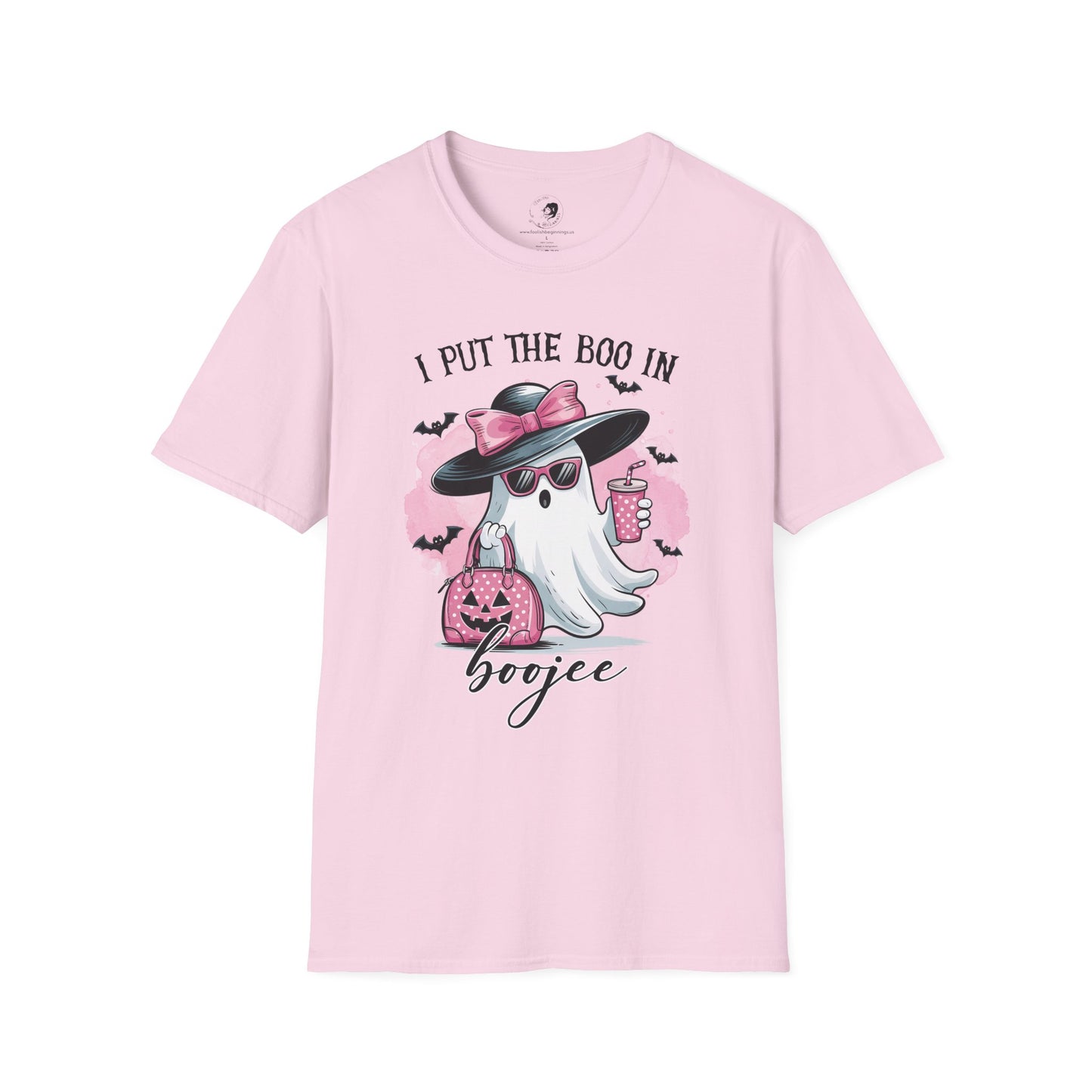 I Put The BOO In BOUJIE - Unisex Softstyle Shirt for the Soft Spookster