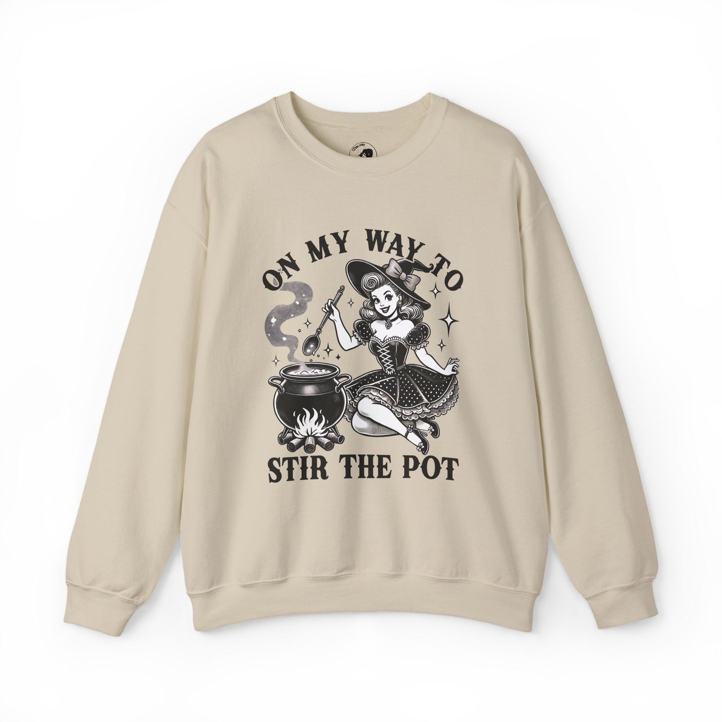 On My Way To Stir The Pot - Unisex Crewneck Sweatshirt