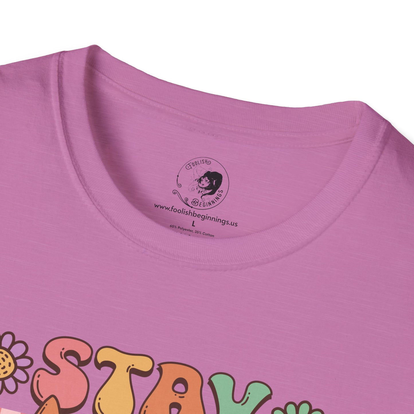 Stay Spooky (FLORAL) - Unisex Softstyle Shirt for the Soft Spookster
