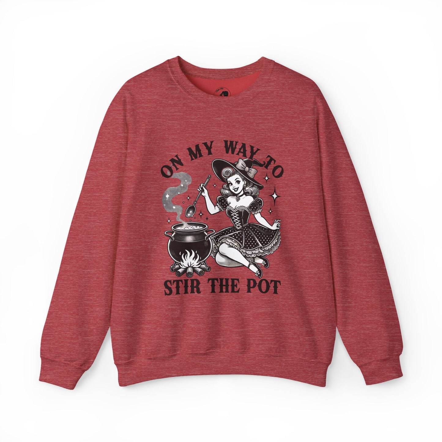 On My Way To Stir The Pot - Unisex Crewneck Sweatshirt