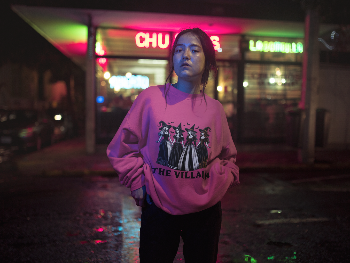 THE VILLIAN - Unisex Crewneck Sweatshirt