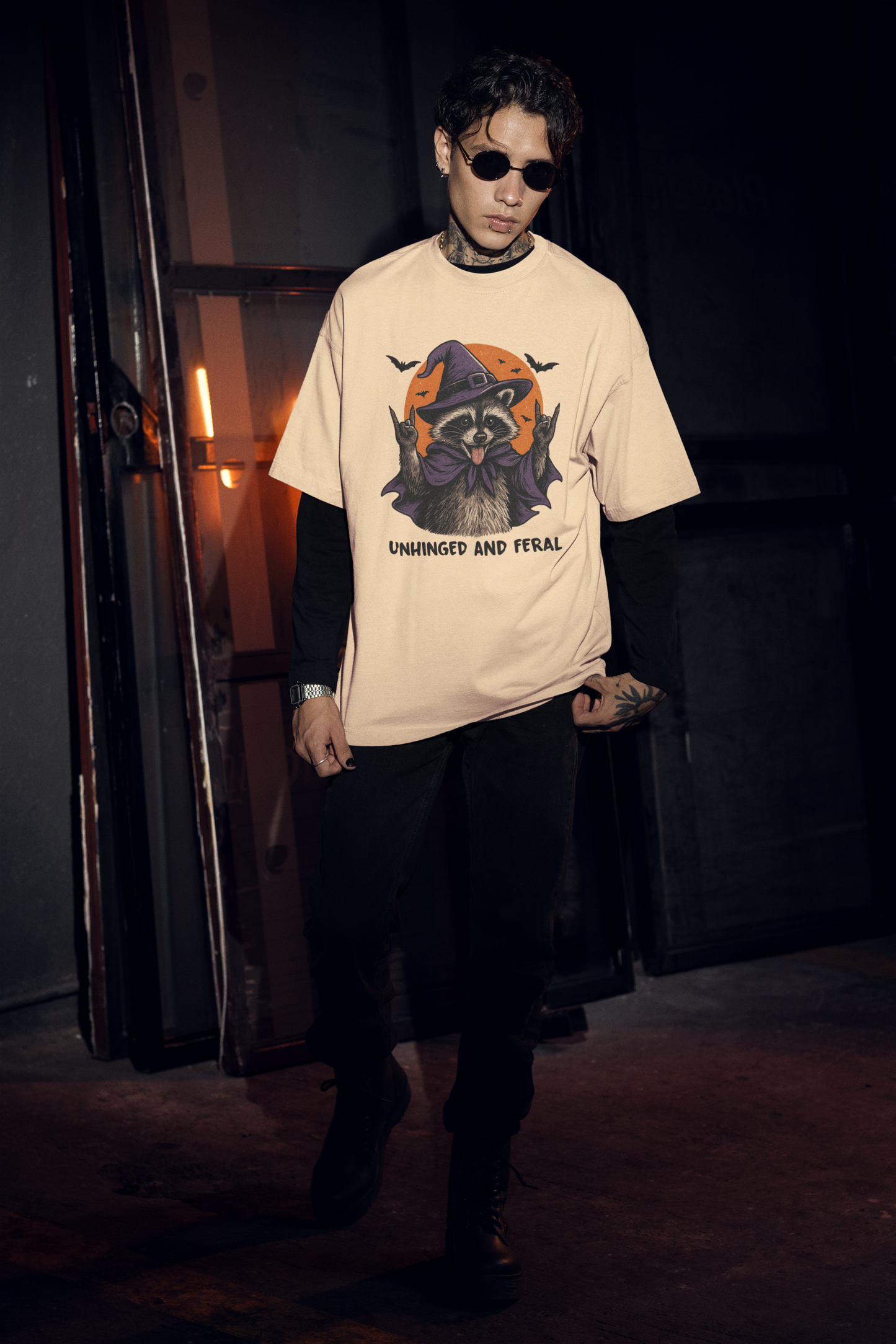 Unhinged and Feral - Unisex Softstyle Shirt