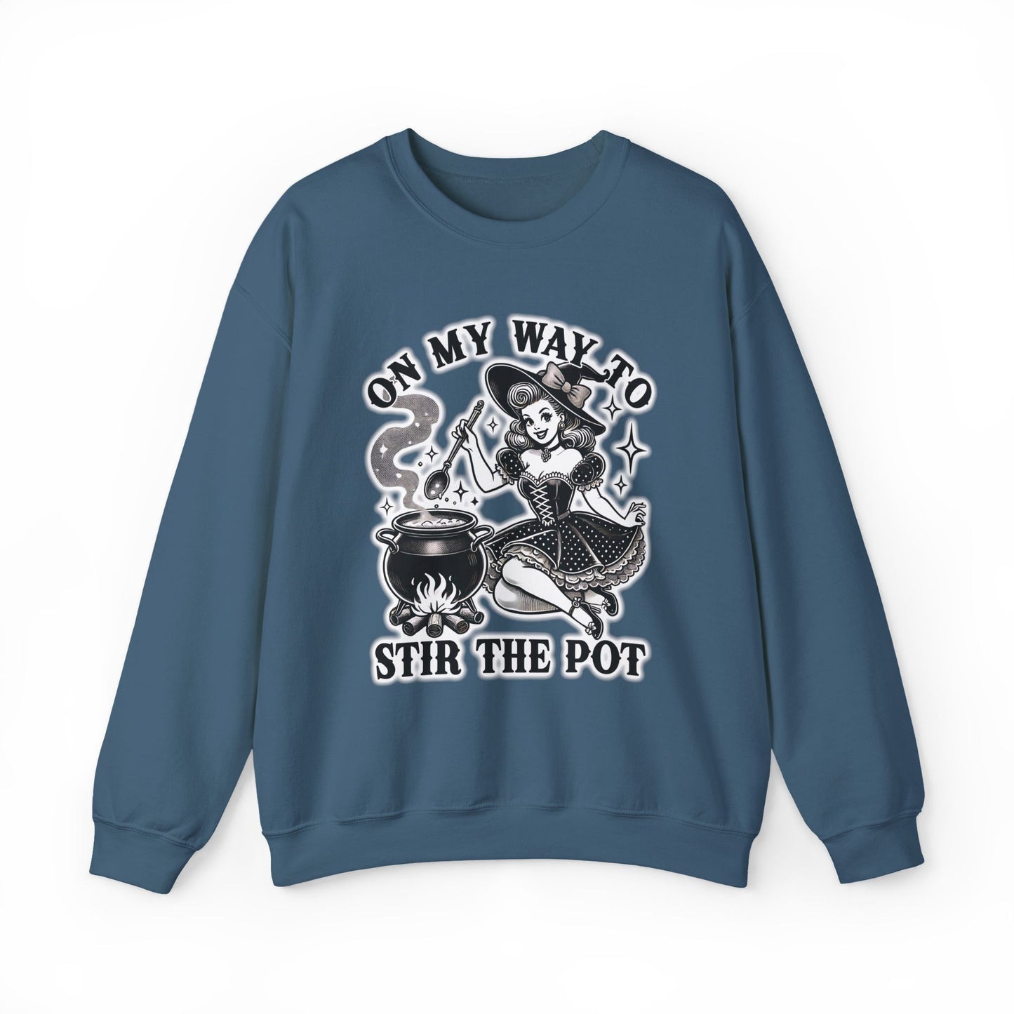 On My Way To Stir The Pot - Unisex Crewneck Sweatshirt