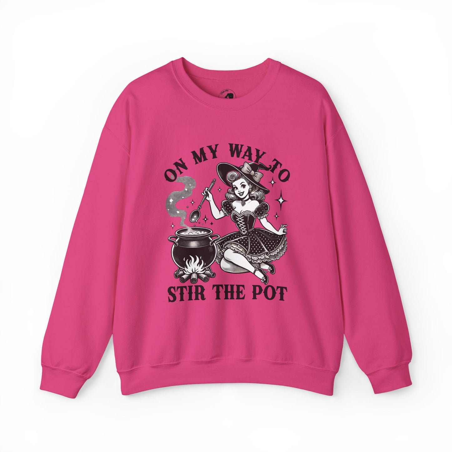 On My Way To Stir The Pot - Unisex Crewneck Sweatshirt