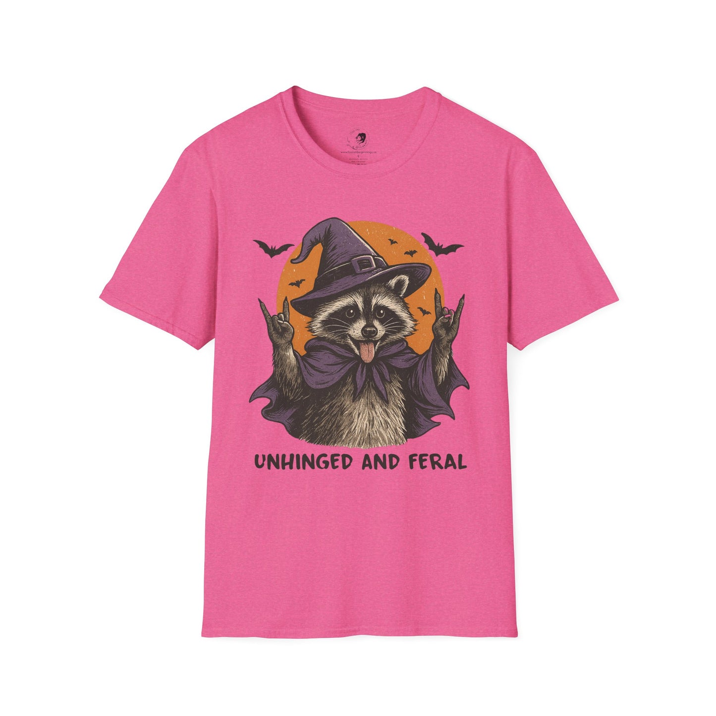 Unhinged and Feral - Unisex Softstyle Shirt