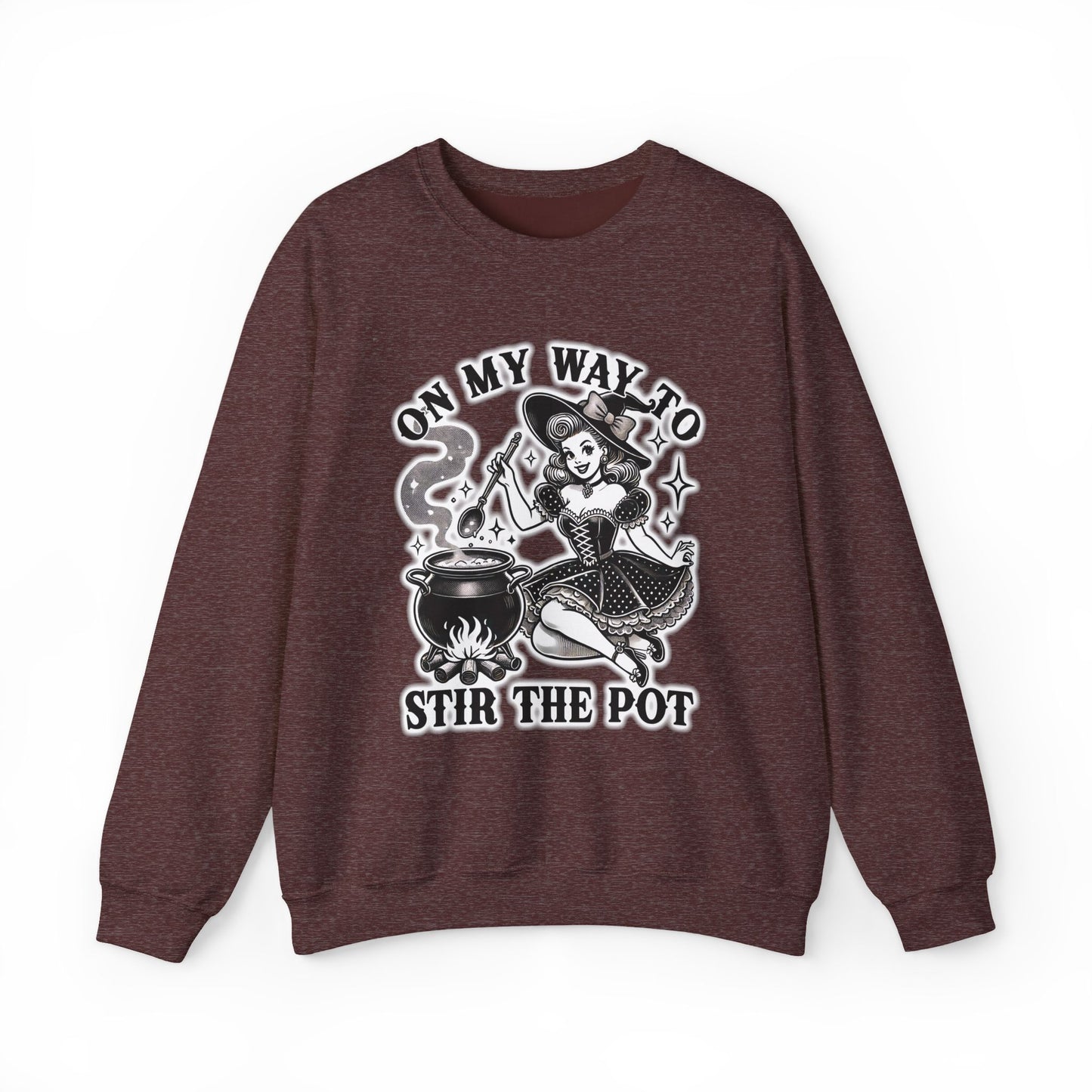 On My Way To Stir The Pot - Unisex Crewneck Sweatshirt