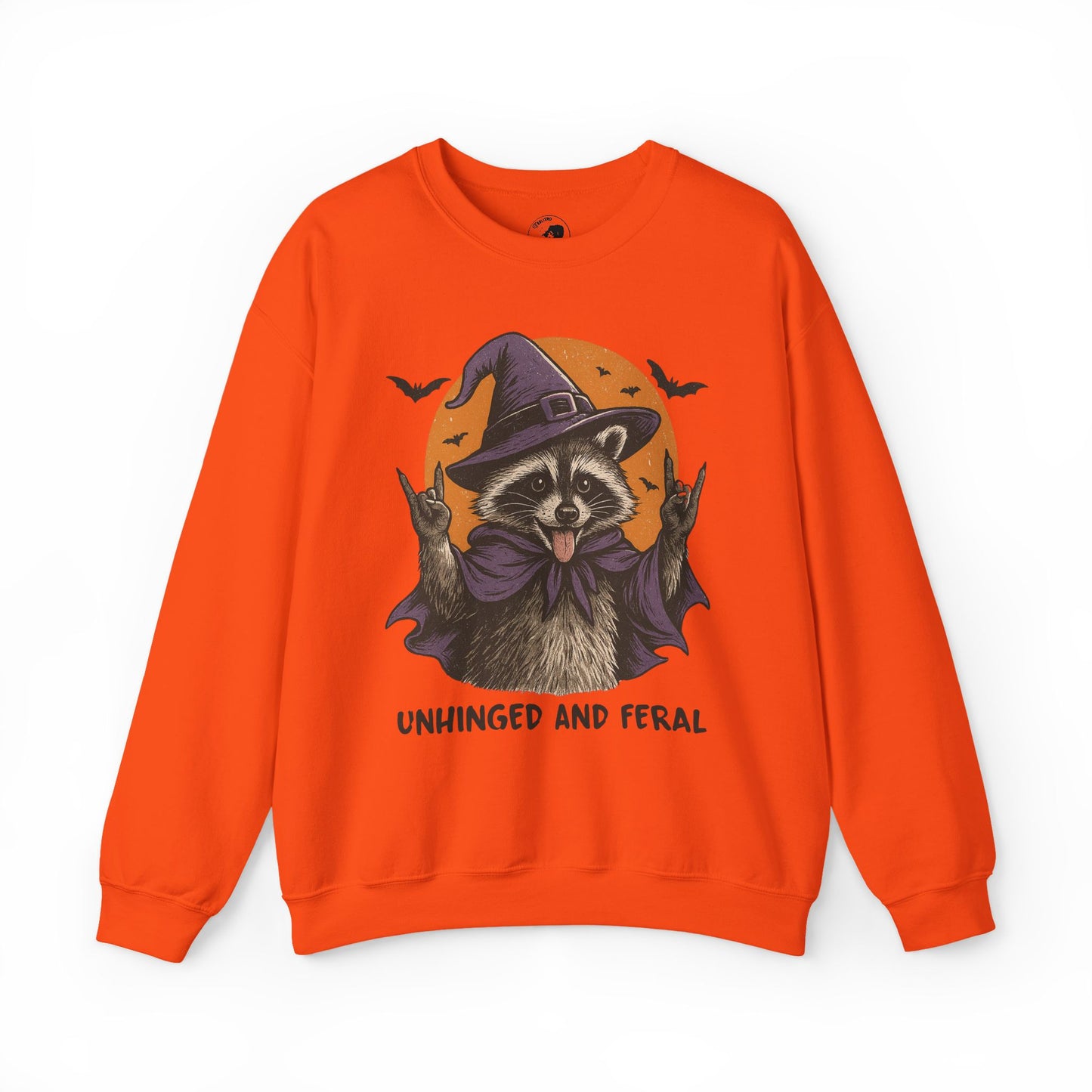 Unhinged and Feral - Unisex Crewneck Sweatshirt