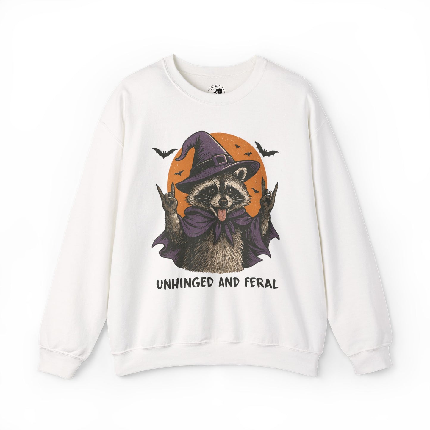 Unhinged and Feral - Unisex Crewneck Sweatshirt
