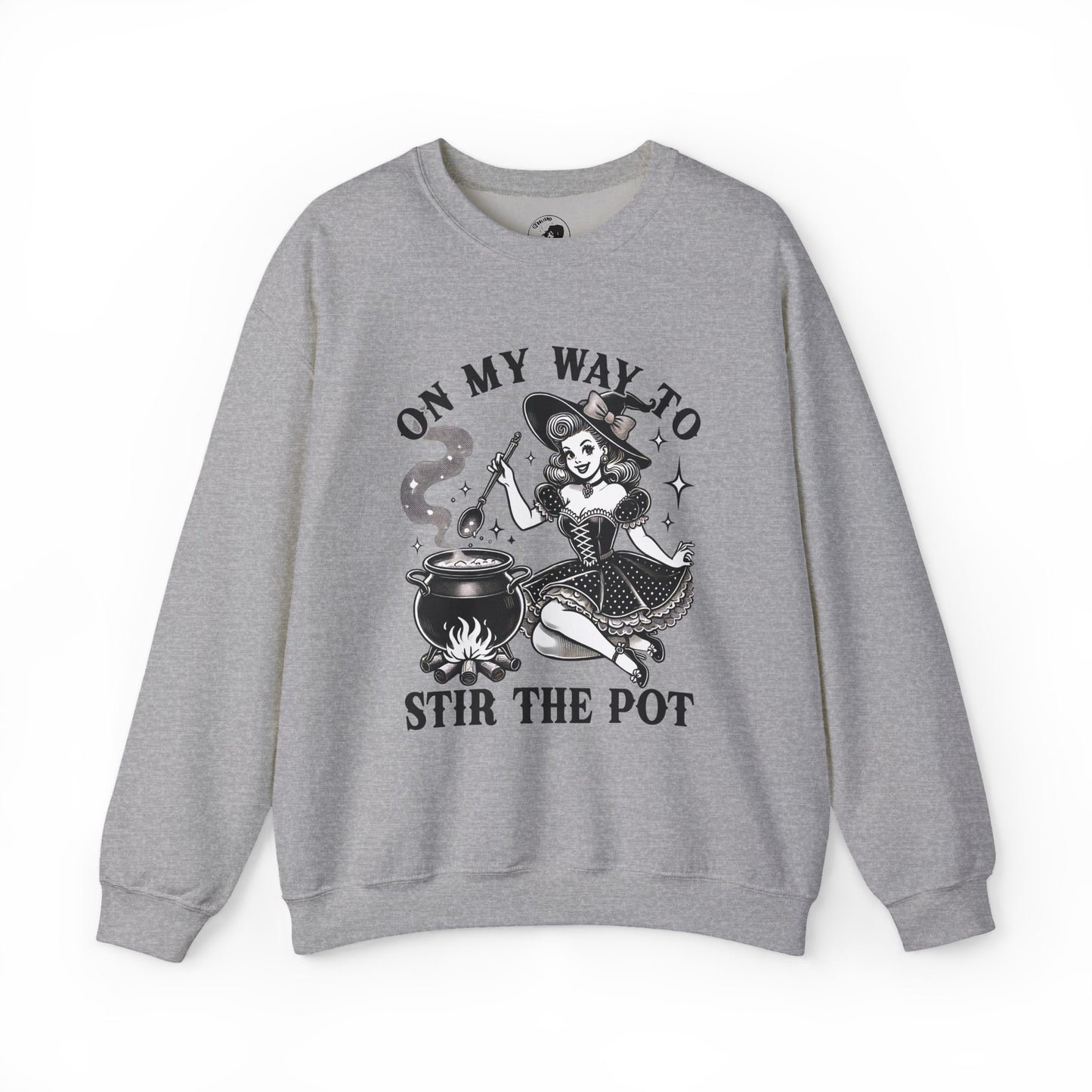 On My Way To Stir The Pot - Unisex Crewneck Sweatshirt