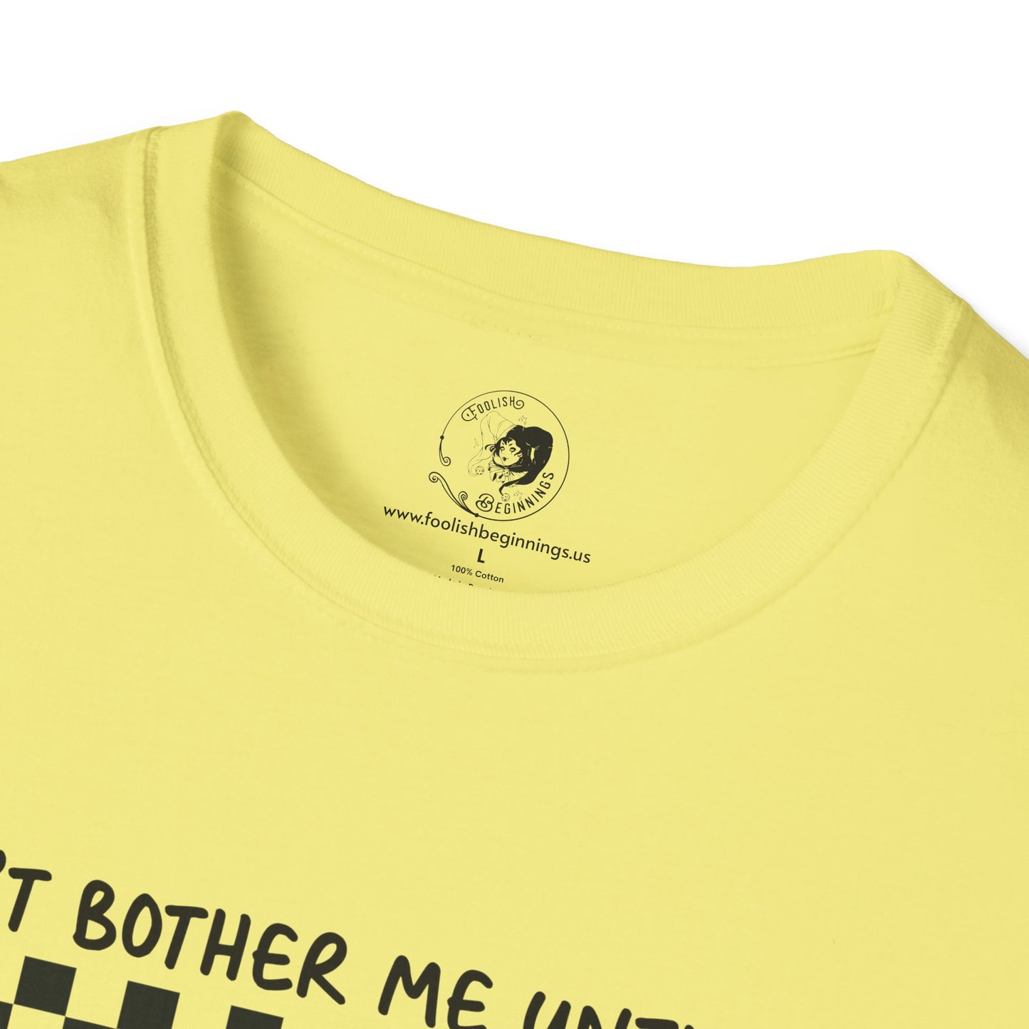 Don't Bother Me Until Fall - Unisex Softstyle Shirt for the Soft Spookster