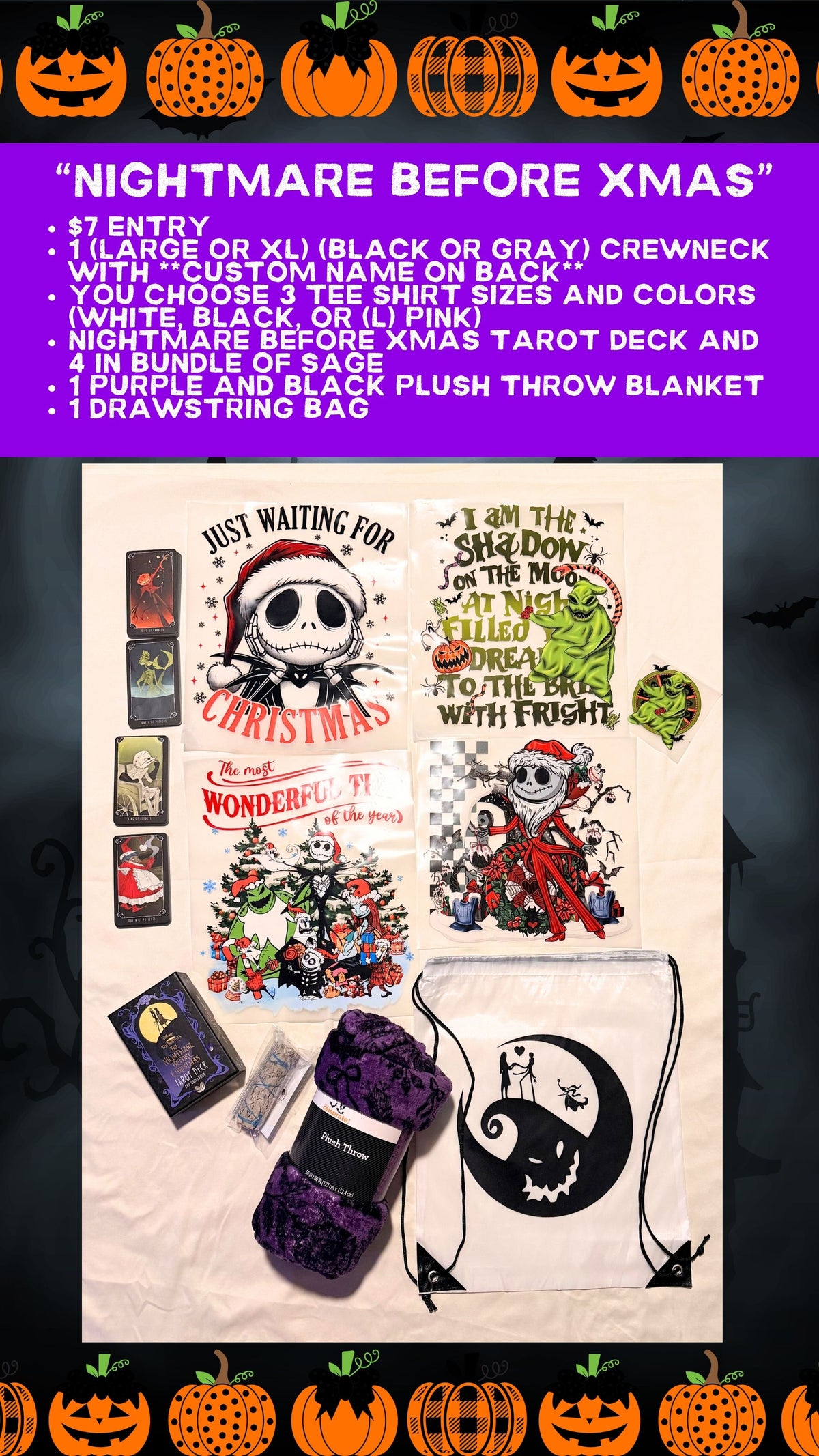 Halloween Raffle Oct. 14