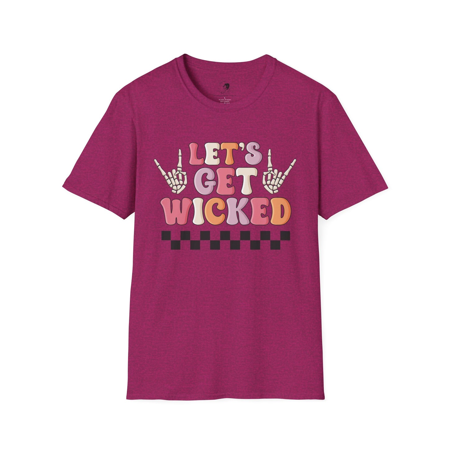 Lets Get Wicked- Unisex Softstyle Shirt for the Soft Spookster