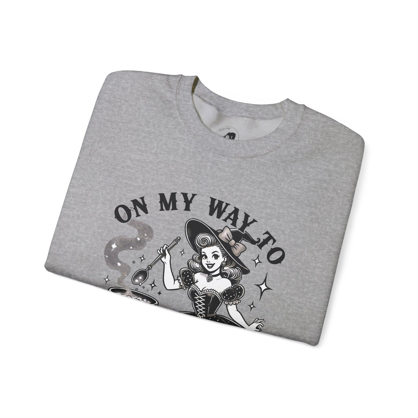 On My Way To Stir The Pot - Unisex Crewneck Sweatshirt