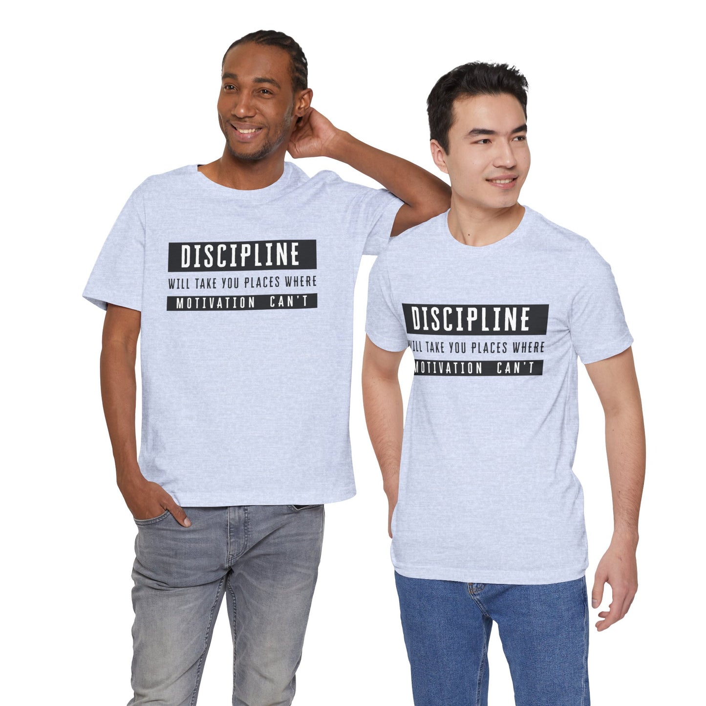 DISCIPLINE - Unisex Jersey Short Sleeve Tee