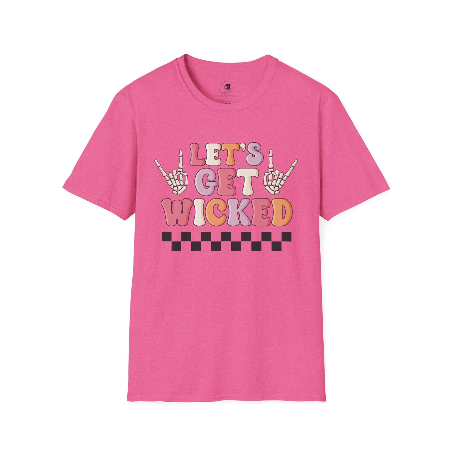 Lets Get Wicked- Unisex Softstyle Shirt for the Soft Spookster