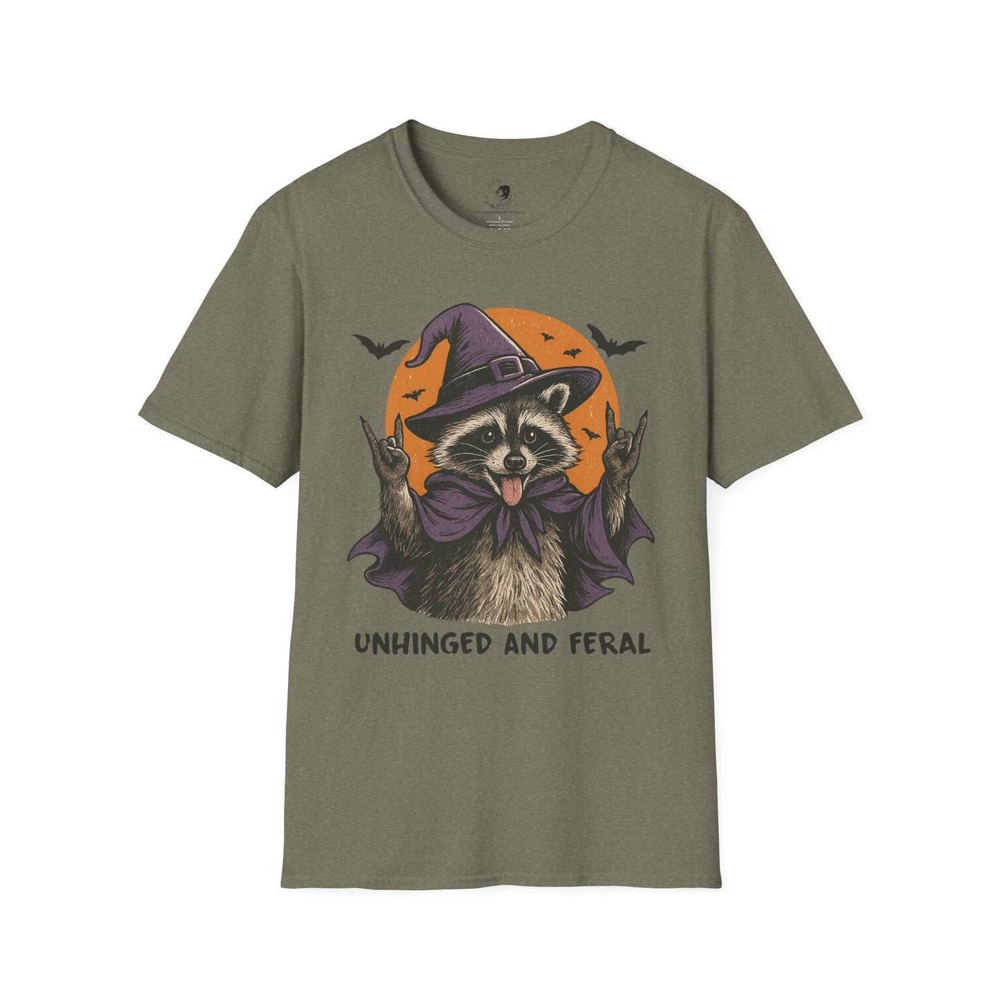 Unhinged and Feral - Unisex Softstyle Shirt