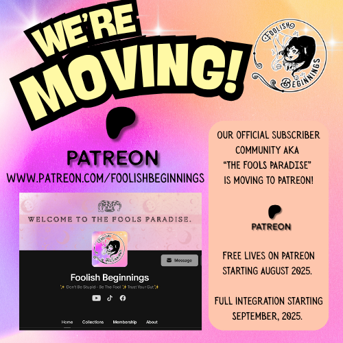 The Fools Paradise is Moving To Patreon!