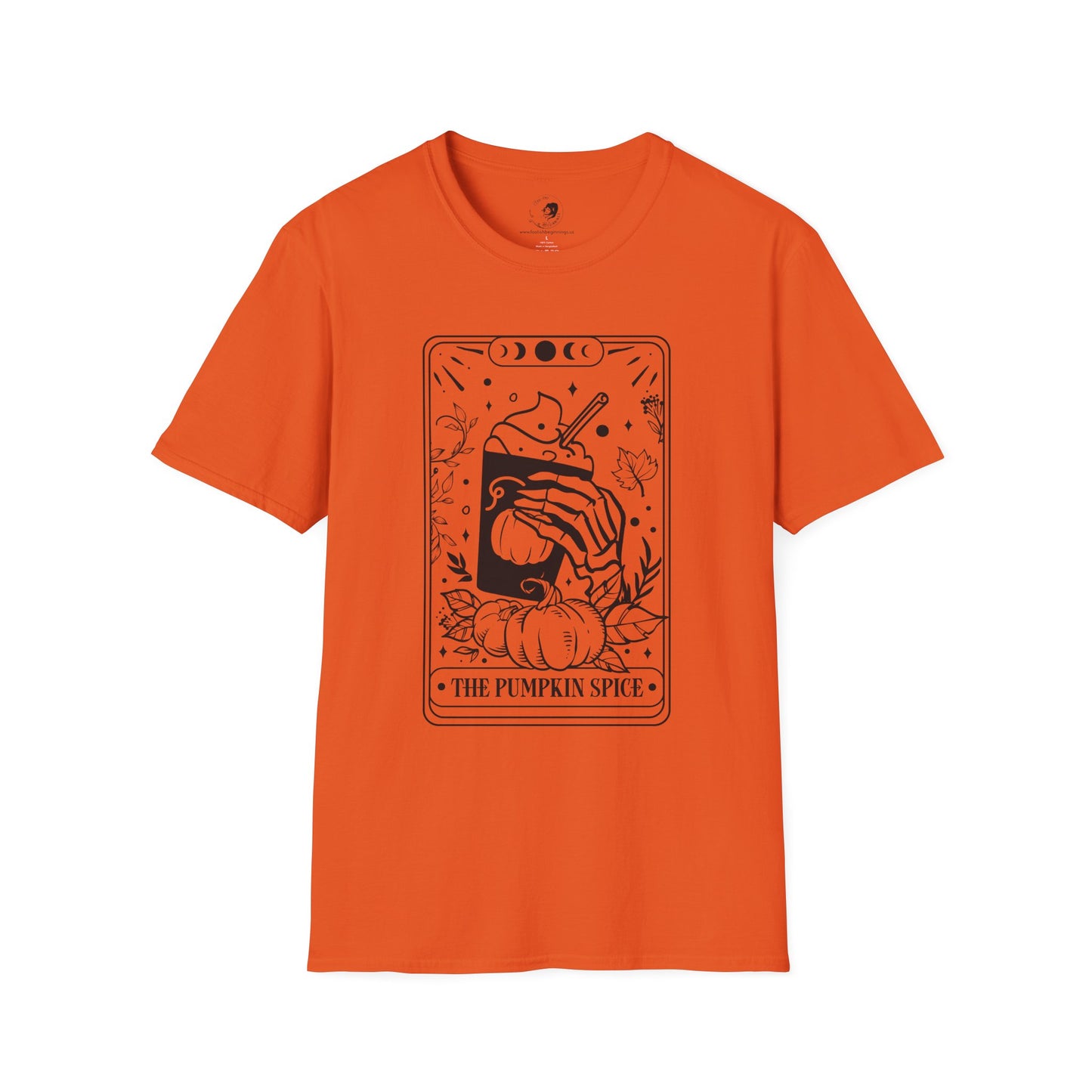 The Pumpkin Spice - Tarot Inspired Unisex Softstyle Shirt