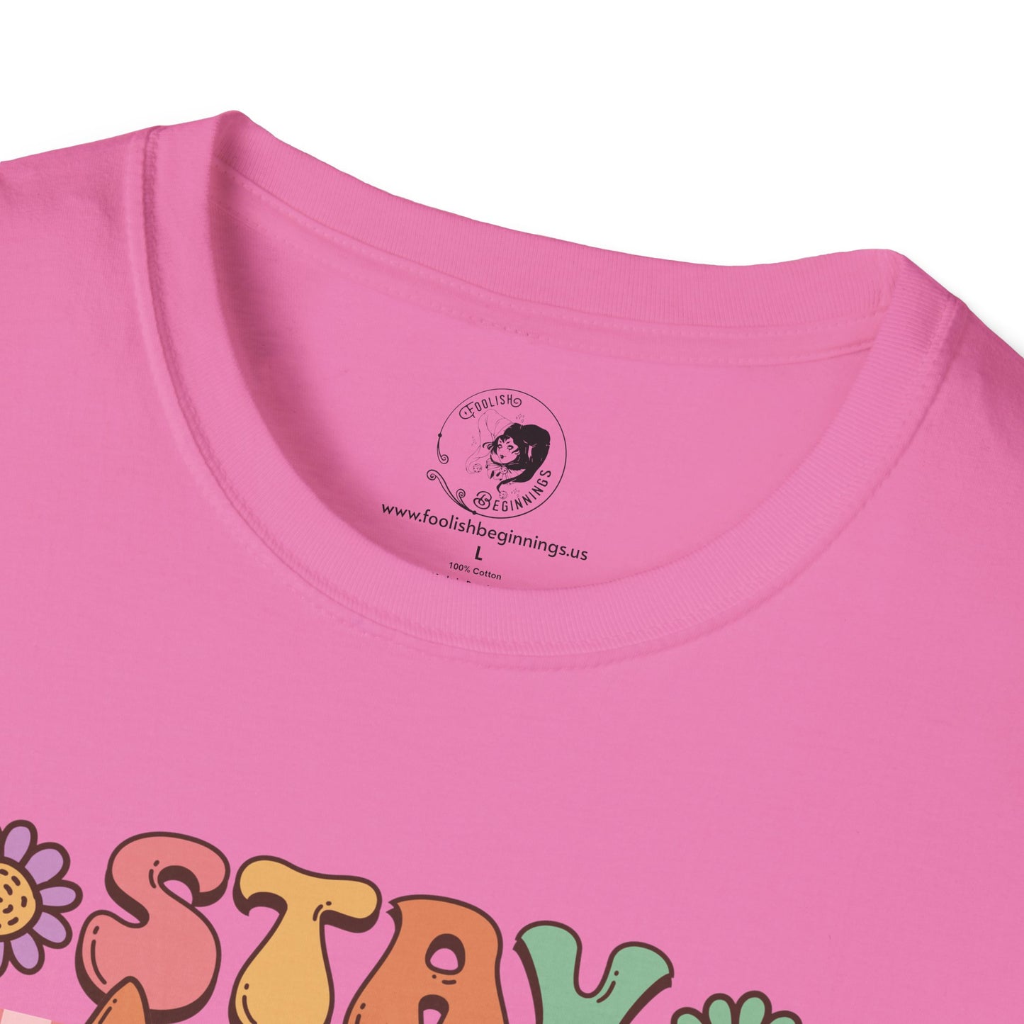 Stay Spooky (FLORAL) - Unisex Softstyle Shirt for the Soft Spookster