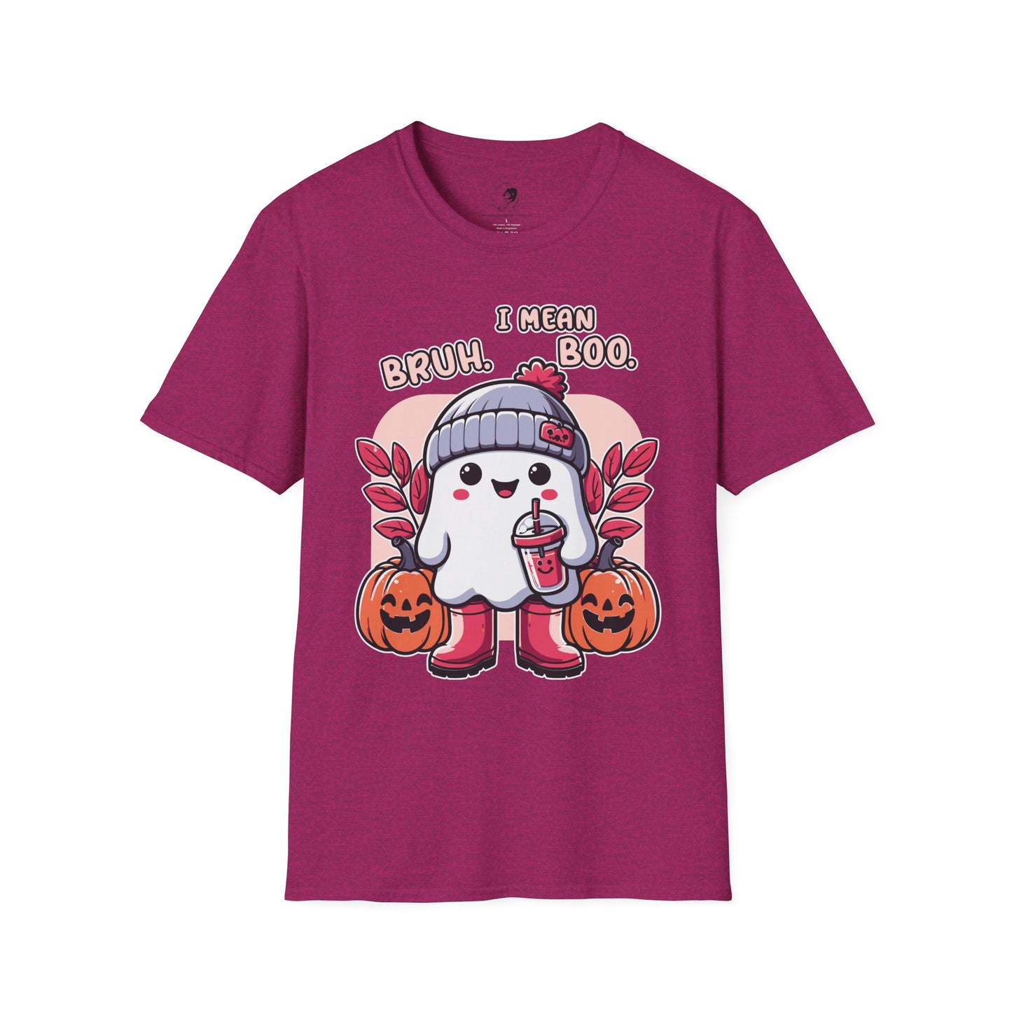 BRUH... I Mean BOO! - Unisex Softstyle Shirt for the Soft Spookster