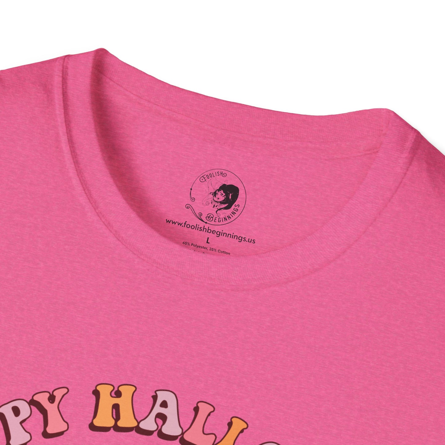 Happy Halloween! Trick or Treat - Unisex Softstyle Shirt for the Soft Spookster