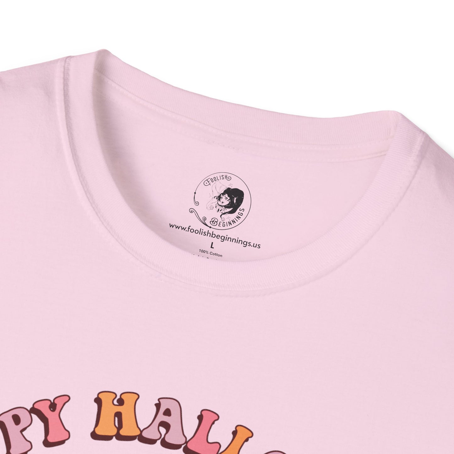 Happy Halloween! Trick or Treat - Unisex Softstyle Shirt for the Soft Spookster