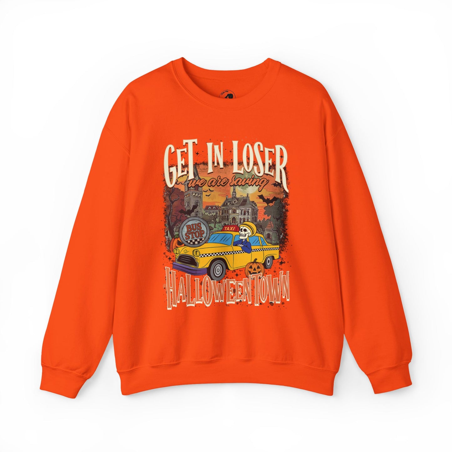 Get In Loser We're Saving HalloweenTown - Unisex Crewneck Sweatshirt