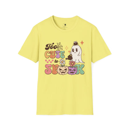 Too Cute To Spook - Unisex Softstyle Shirt for the Soft Spookster