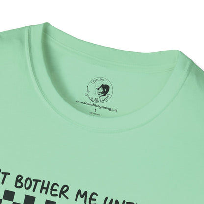Don't Bother Me Until Fall - Unisex Softstyle Shirt for the Soft Spookster