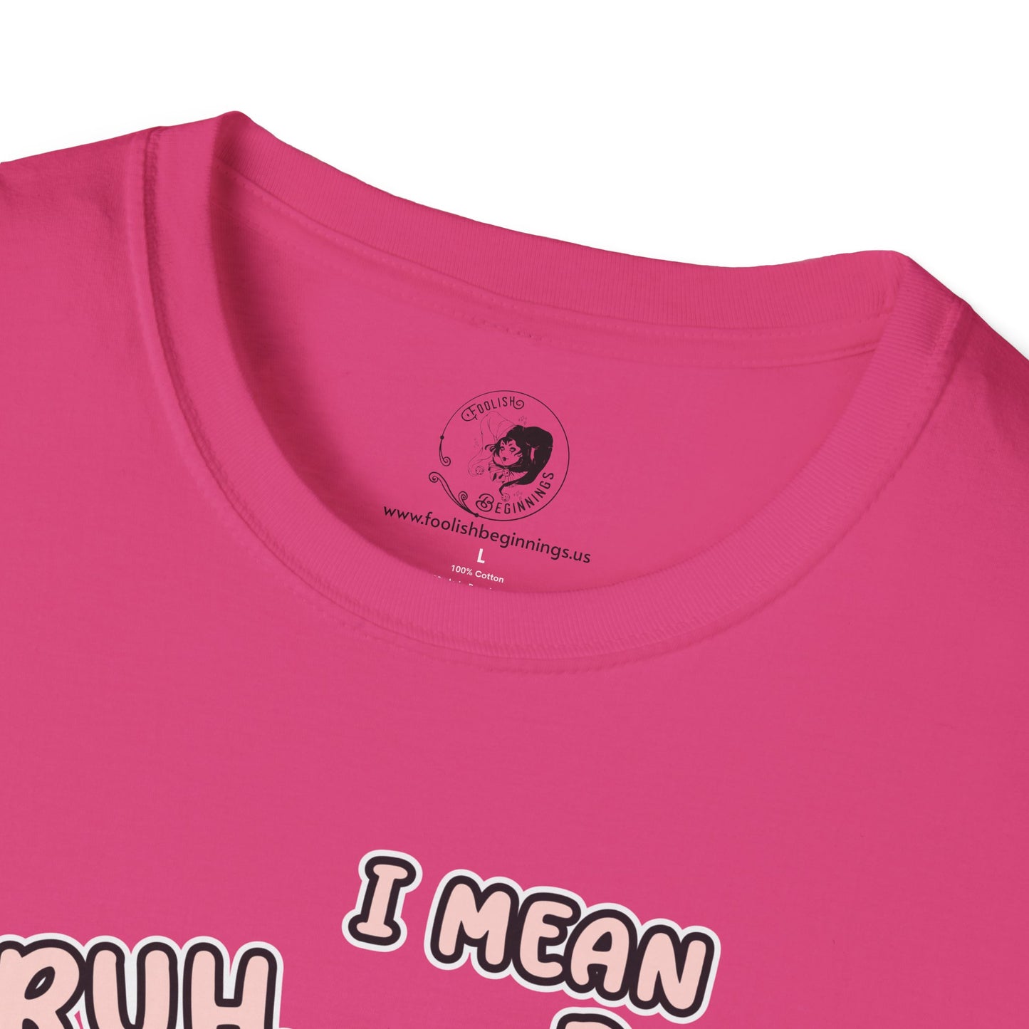 BRUH... I Mean BOO! - Unisex Softstyle Shirt for the Soft Spookster