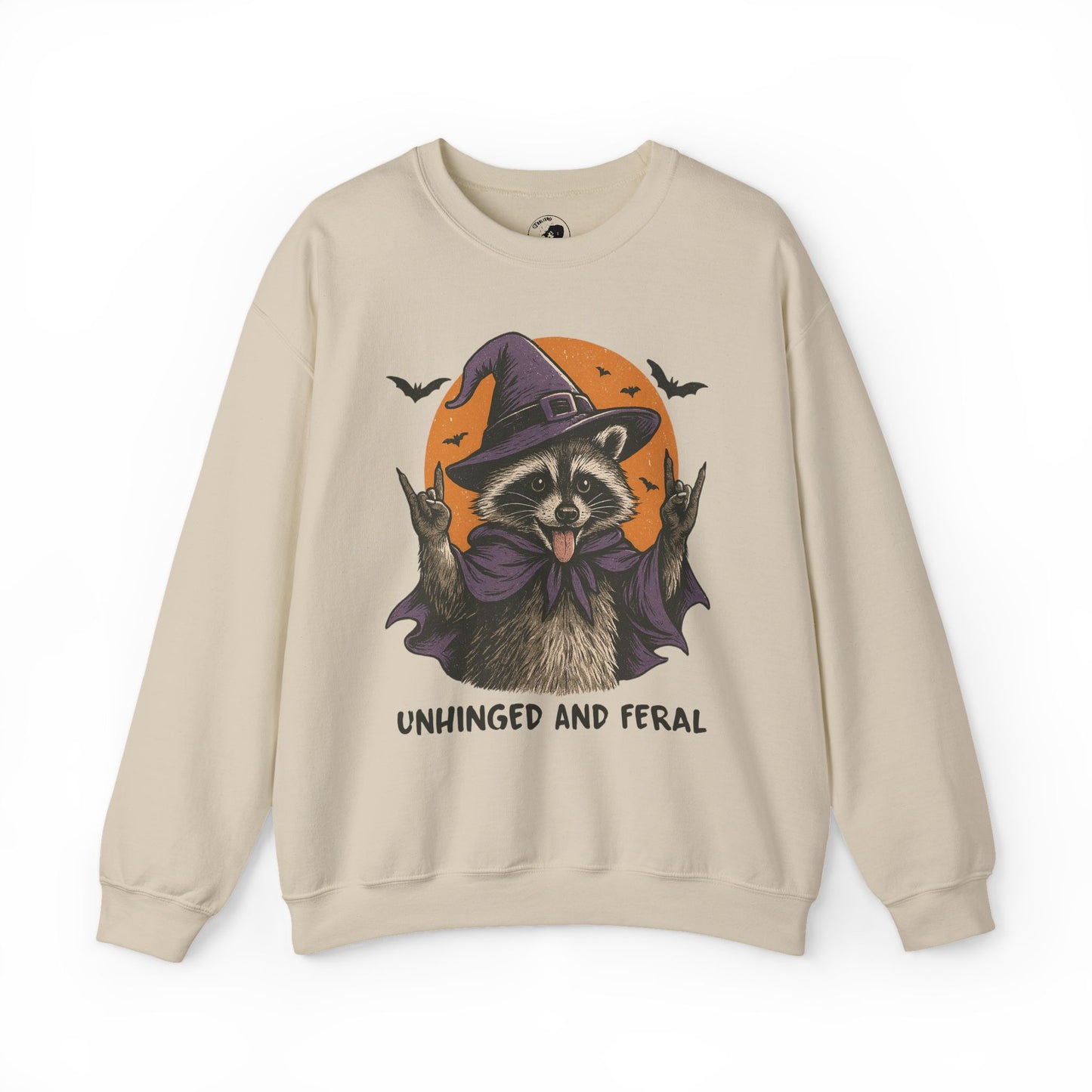 Unhinged and Feral - Unisex Crewneck Sweatshirt