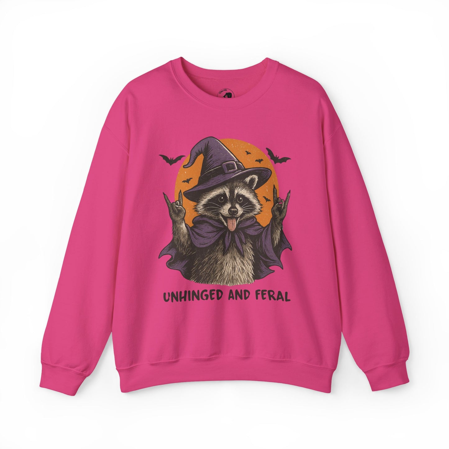 Unhinged and Feral - Unisex Crewneck Sweatshirt