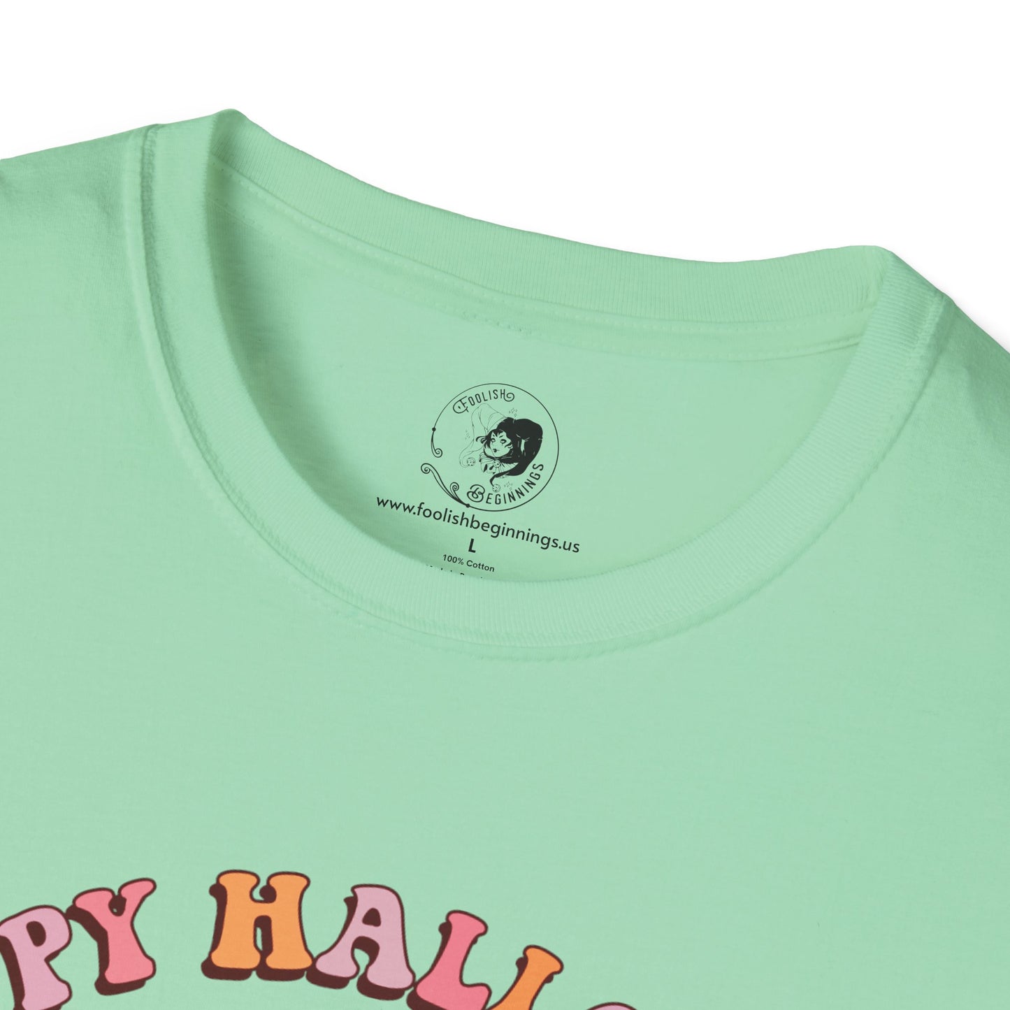 Happy Halloween! Trick or Treat - Unisex Softstyle Shirt for the Soft Spookster