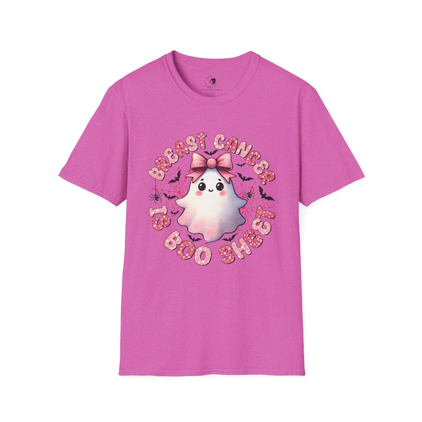 Breast Cancer is BOO SHEET - Unisex Softstyle Shirt for the Soft Spookster