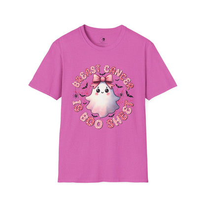 Breast Cancer is BOO SHEET - Unisex Softstyle Shirt for the Soft Spookster