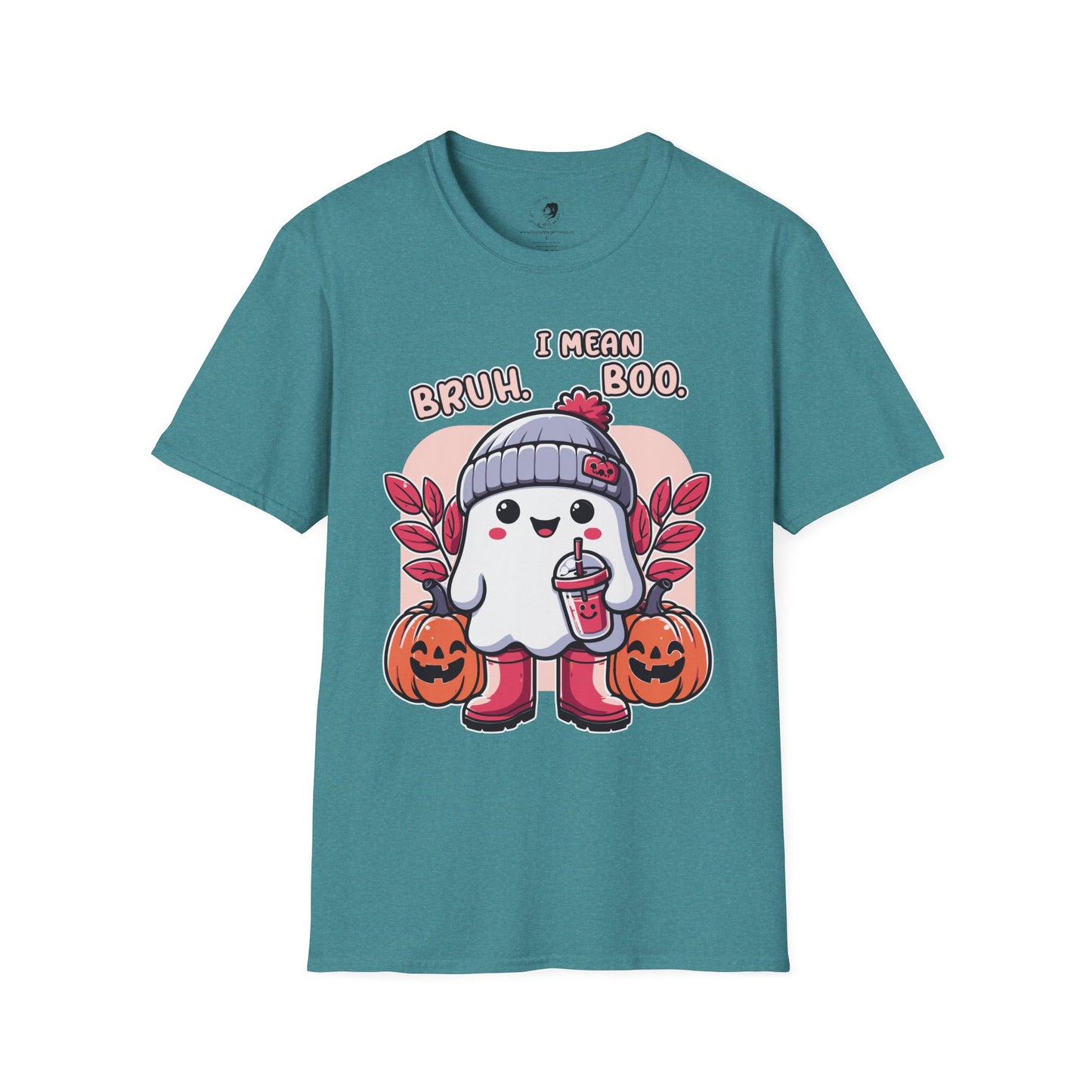 BRUH... I Mean BOO! - Unisex Softstyle Shirt for the Soft Spookster