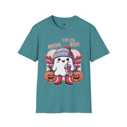 BRUH... I Mean BOO! - Unisex Softstyle Shirt for the Soft Spookster