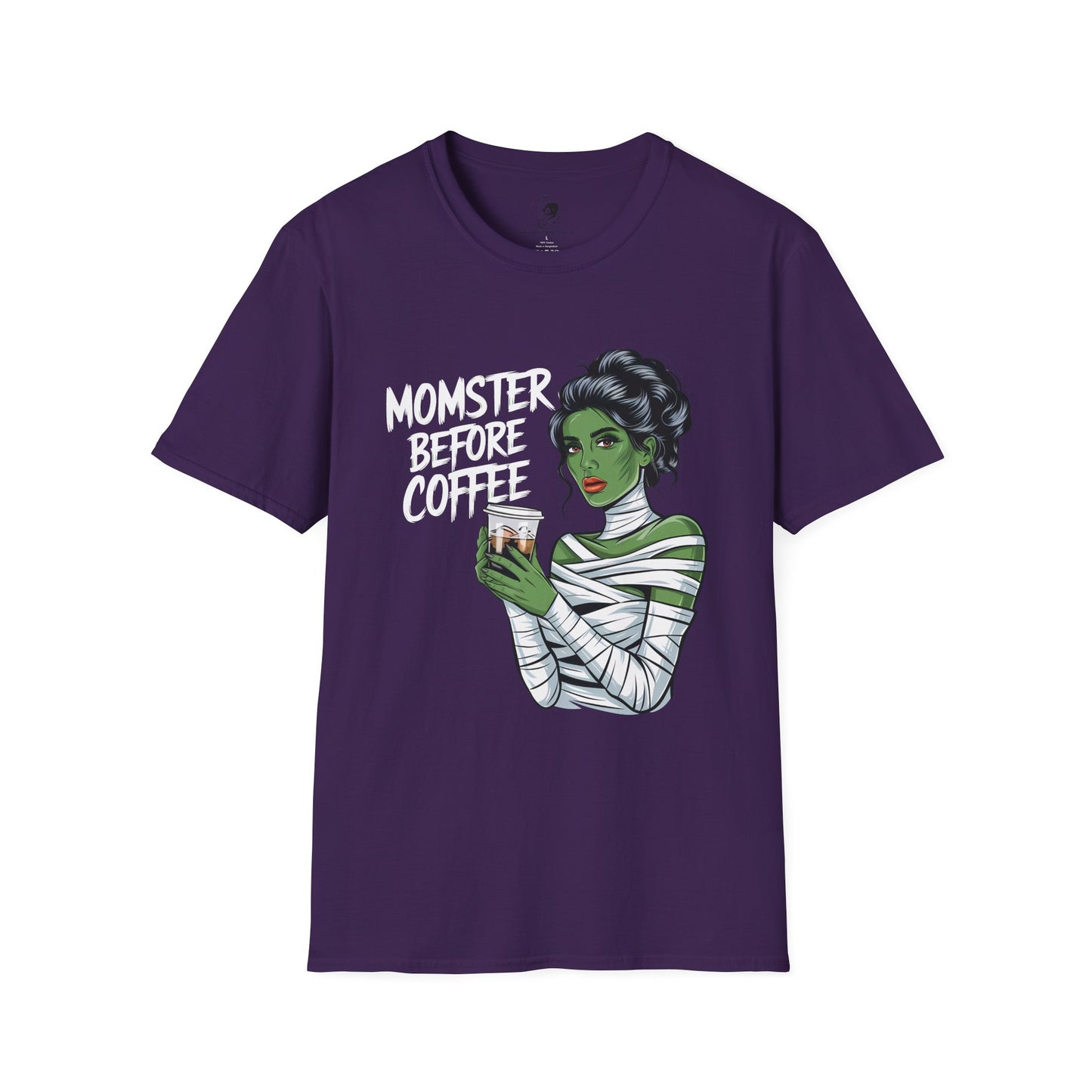 MOMSTER Before Coffee - Mama Dearest Collection Unisex Softstyle Shirt