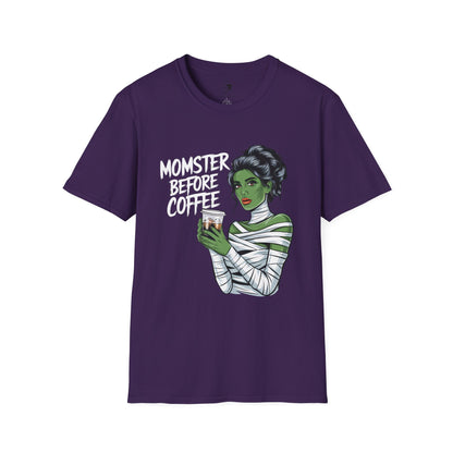 MOMSTER Before Coffee - Mama Dearest Collection Unisex Softstyle Shirt