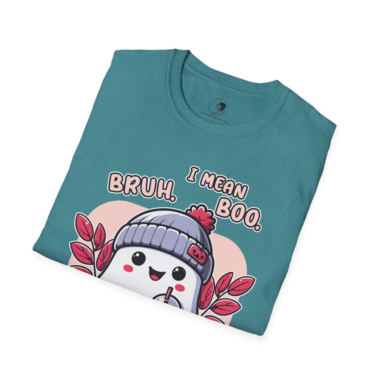 BRUH... I Mean BOO! - Unisex Softstyle Shirt for the Soft Spookster