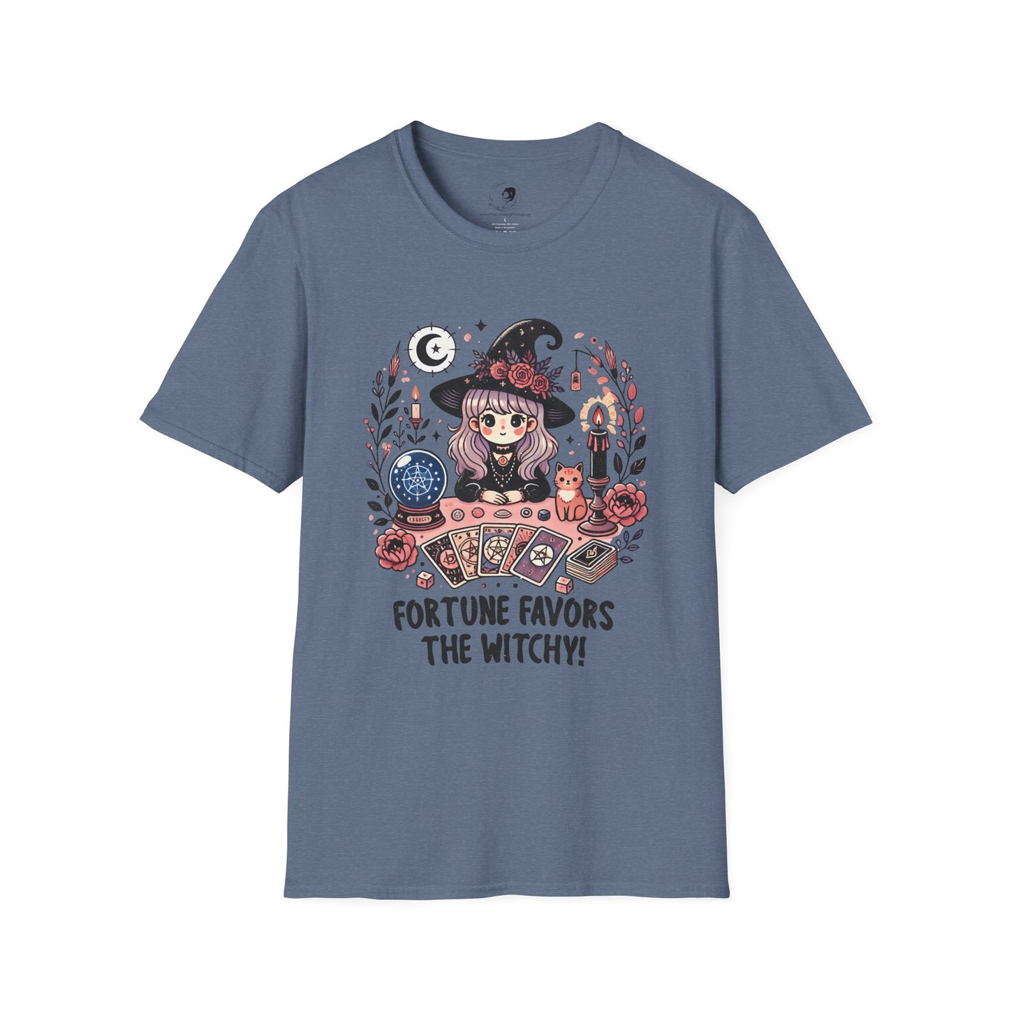 Fortune Favors the Witchy - Unisex Softstyle Shirt