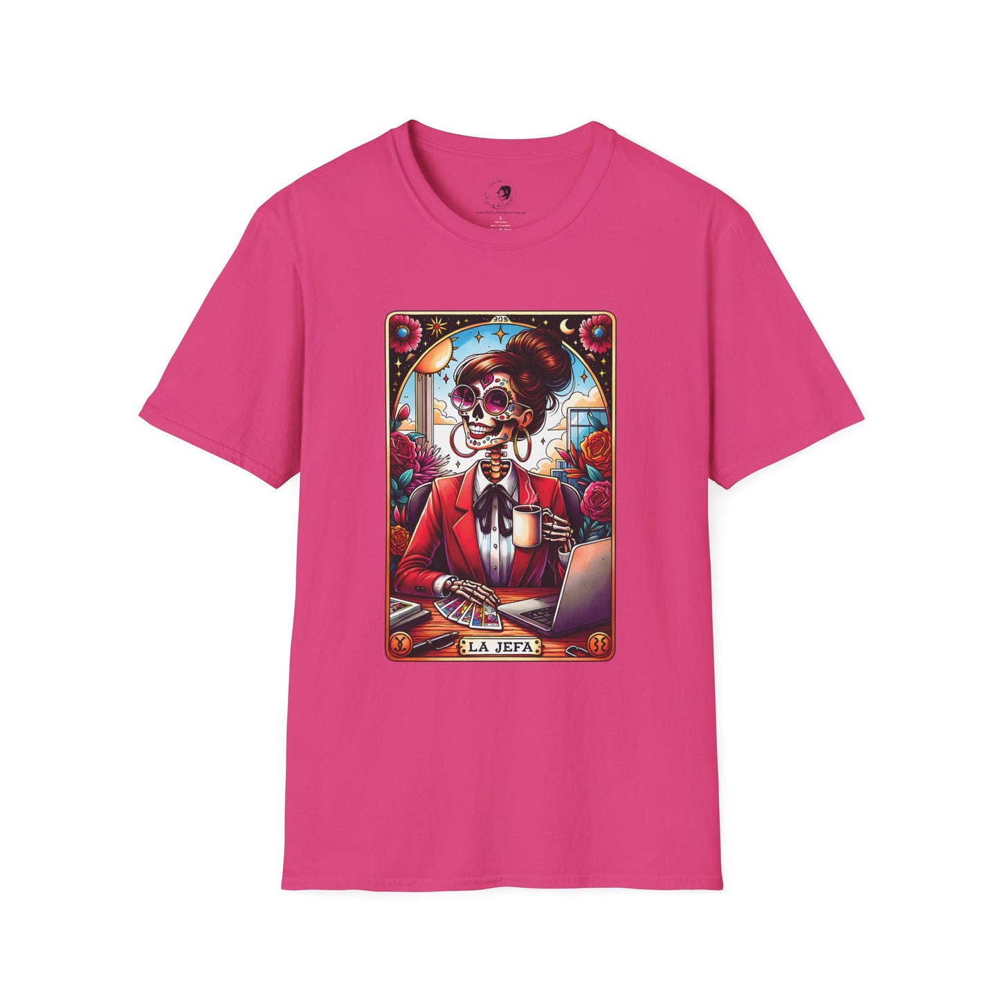 La Jefa - TAROT REEADERS - Tarot Inspired Unisex Softstyle Shirt