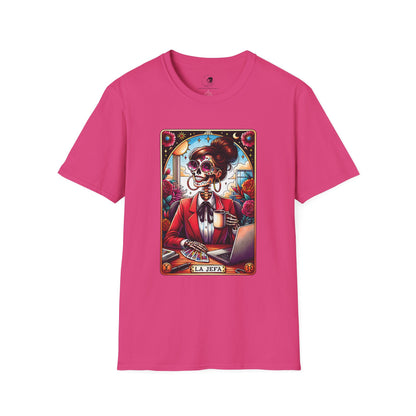 La Jefa - TAROT REEADERS - Tarot Inspired Unisex Softstyle Shirt