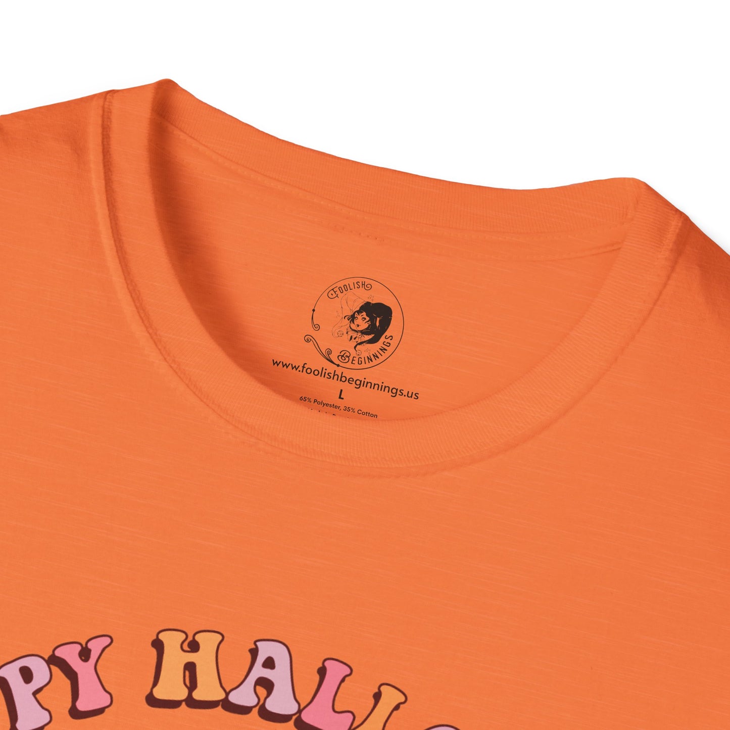 Happy Halloween! Trick or Treat - Unisex Softstyle Shirt for the Soft Spookster